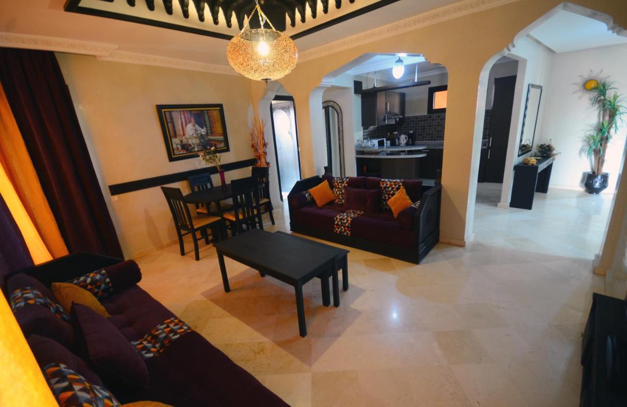 Апартаменты Appart Vue Piscine Et Montagne Marrakech Марракеш Экстерьер фото